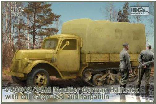 Maultier German Half Track Modelbouw