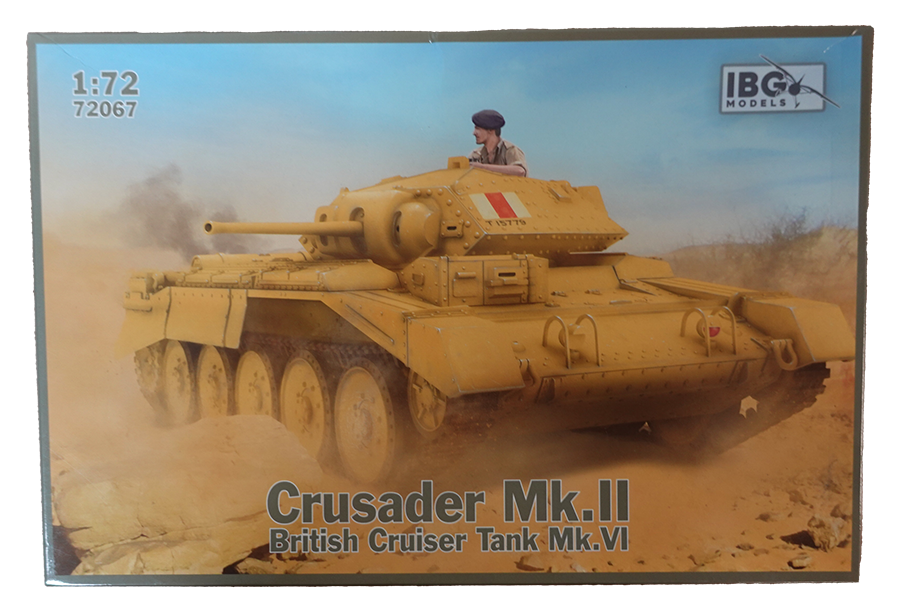 Crusader Mk.II - Britse Kruisertank Schaalmodel