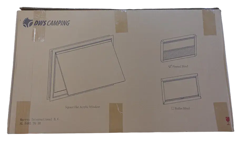 DWS Camping Squared Flat Acrylic Window